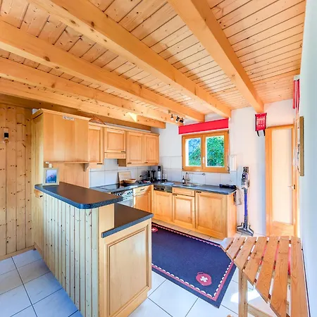 Grand Chalet Familial Avec Cheminee A La Tzoumaz Διαμέρισμα