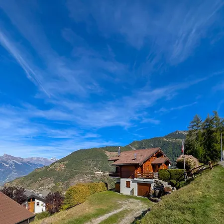 Grand Chalet Familial Avec Cheminee A La Tzoumaz