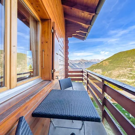 Grand Chalet Familial Avec Cheminee A La Tzoumaz Διαμέρισμα