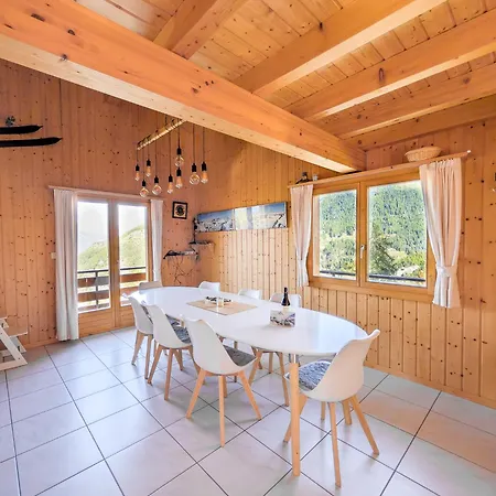 Διαμέρισμα Grand Chalet Familial Avec Cheminee A La Tzoumaz *