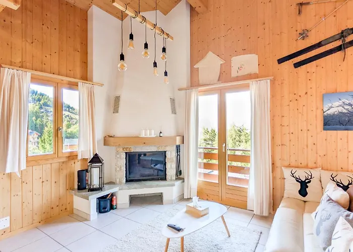 Grand Familial Et Convivial A Appartement La Tzoumaz